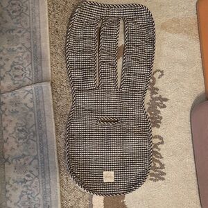 Pehr - Gingham Stroller/Car Seat Liner - Black and White